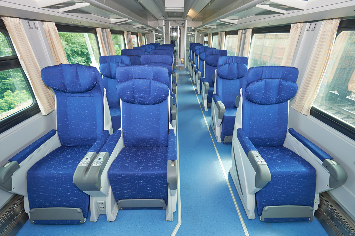 Strizh train interior